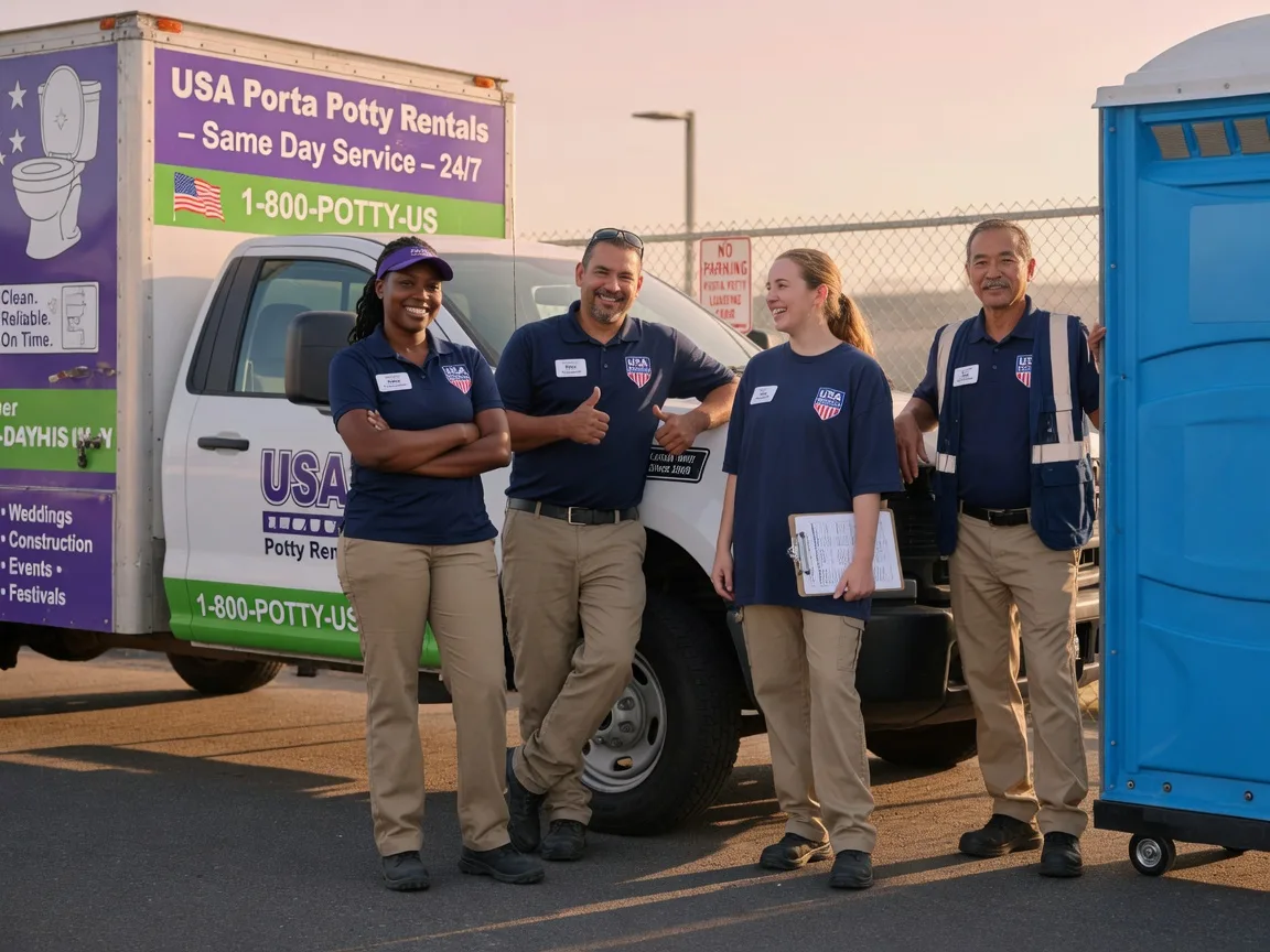 Porta Potty Rental company in Winston, OR